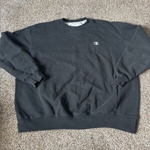 Champion Men's Black Sweater preowned 2XL xxl